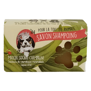 Savon Shampoing pour la toilette animale de la Maison Sidonie Champagne