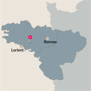carte de situation d'Anaé