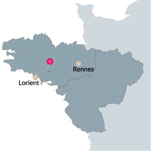 carte de situation d'Anaé