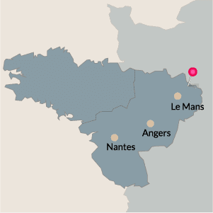 carte de situation de Clémence & Vivien