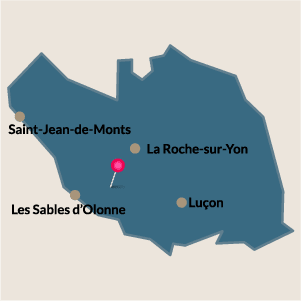 carte de situation de Vent des Arômes