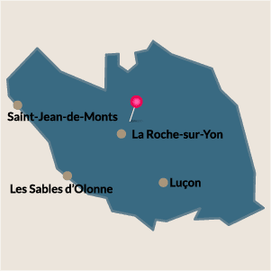 carte de situation de l'Orée des Bulles