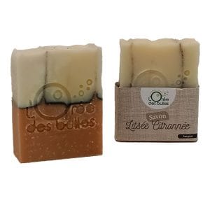 savon litsée citronnée l'Orée des Bulles