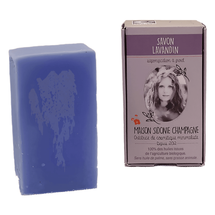 Savon bio Lavandin de la Maison Sidonie Champagne